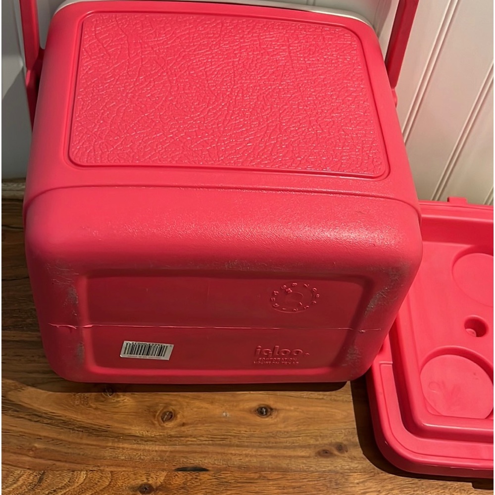 Rare✨Vintage-Igloo Legend 10 Pink Cooler Like New - Picture 13 of 16